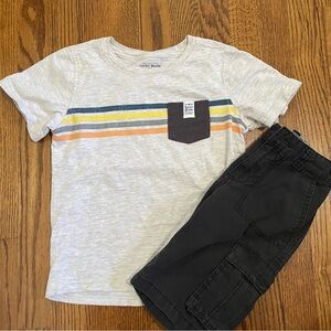 Lucky Brand Levi's Boys Tee Short  *2pcs* Size 7